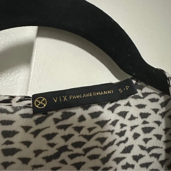 Vix by Paula Hermanny Granit Sasha Long Coverup Size Small - Picture 3 of 7